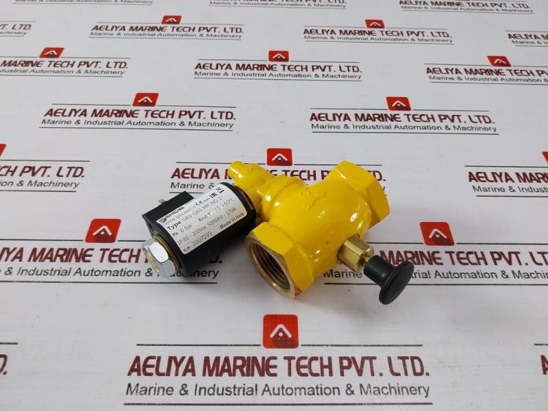 Geca Gas Mr No 1” Elettrovalvole Solenoid Valve 36720726 230Vac 50/60Hz-17Va