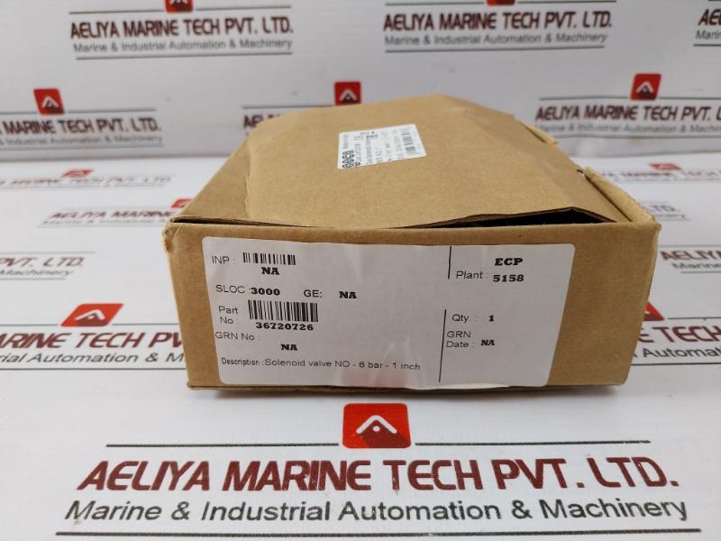 Geca Gas Mr No 1” Elettrovalvole Solenoid Valve 36720726 230Vac 50/60Hz-17Va