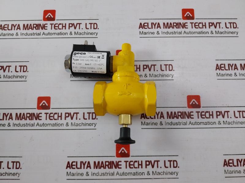 Geca Gas Mr No 1” Elettrovalvole Solenoid Valve 36720726 230Vac 50/60Hz-17Va
