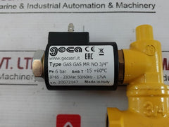 Geca Gas Mr No 3/4" Solenoid Valves 230Vac 50/60Hz-17Va 3.671.0724