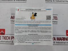 Geca Gas Mr No 3/4" Solenoid Valves 230Vac 50/60Hz-17Va 3.671.0724