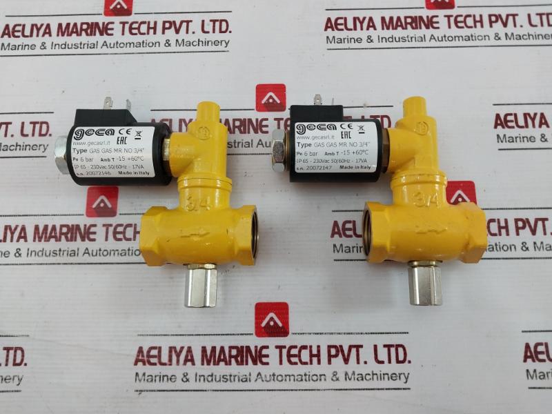 Geca Gas Mr No 3/4" Solenoid Valves 230Vac 50/60Hz-17Va 3.671.0724