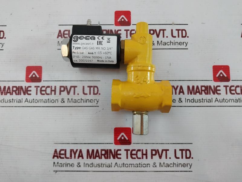 Geca Gas Mr No 3/4" Solenoid Valves 230Vac 50/60Hz-17Va 3.671.0724