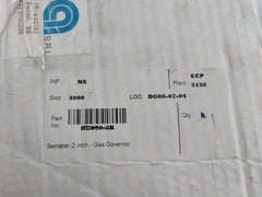 Geca Rg050-ft-2B Gas Governor 28-70 Mbar / 2 Bar Max 2 Inch