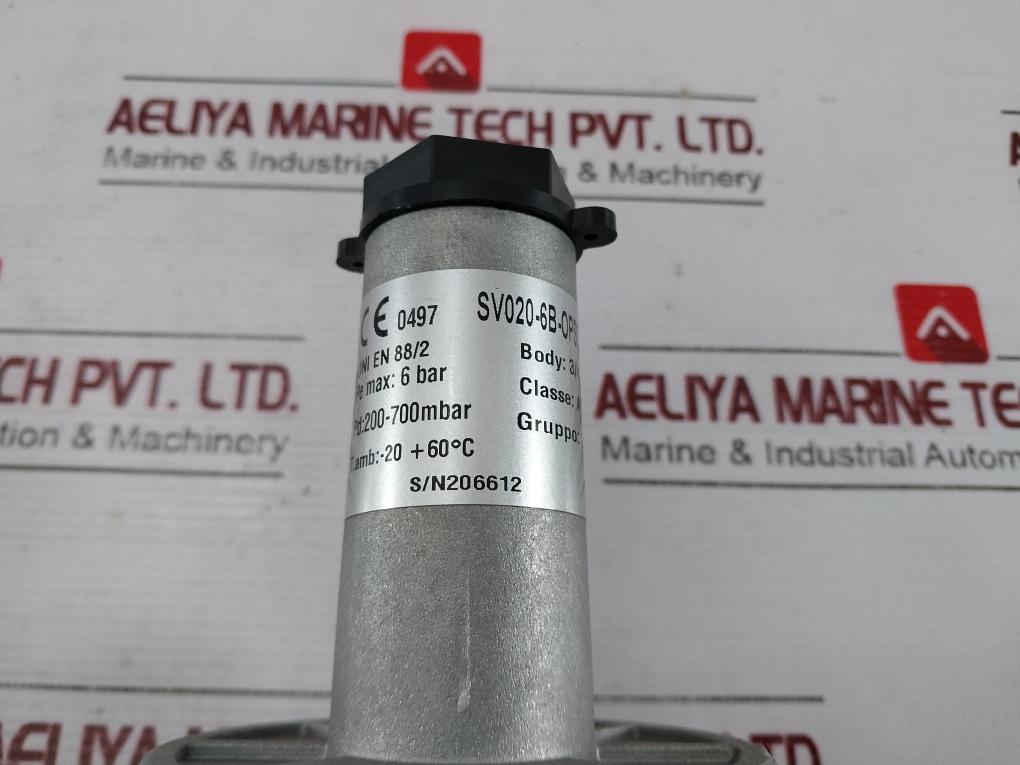 Geca Sv020-6B-opso Slam Shut-off Valve 3/4" 6 Bar 200-700 Mbar