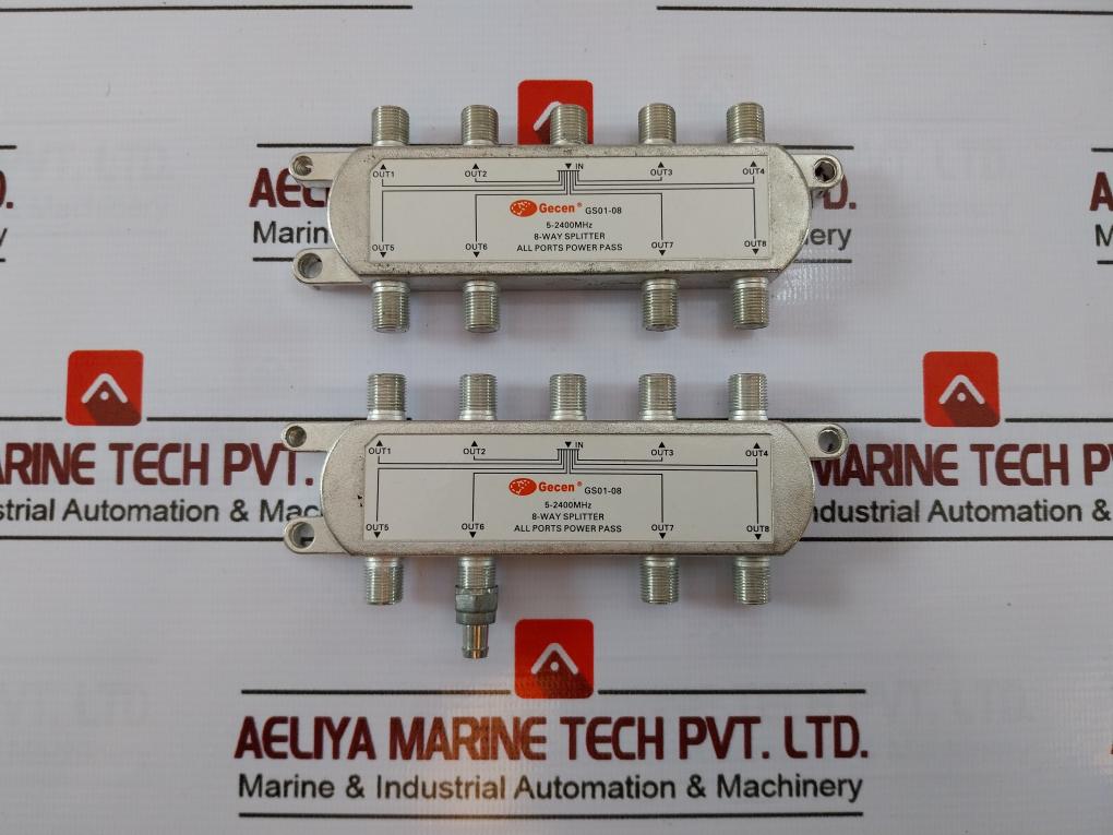 Gecen Gs01-08 8-way Satellite Splitter 5-2400Mhz