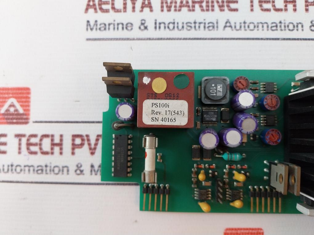 Gecma Ps-1001 / 01-05 Printed Circuit Board Bvs 98.E.2066