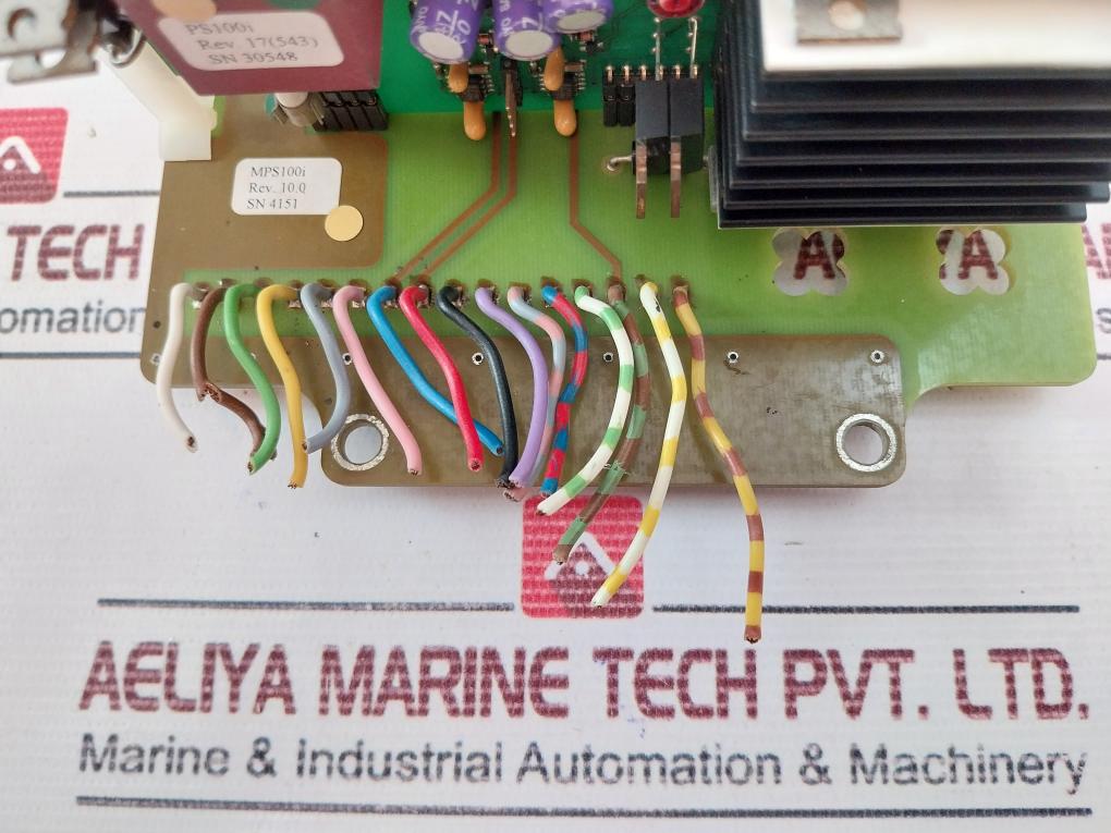 Gecma Ps-1001/01-05 Printed Circuit Board Bvs 98.E.2066