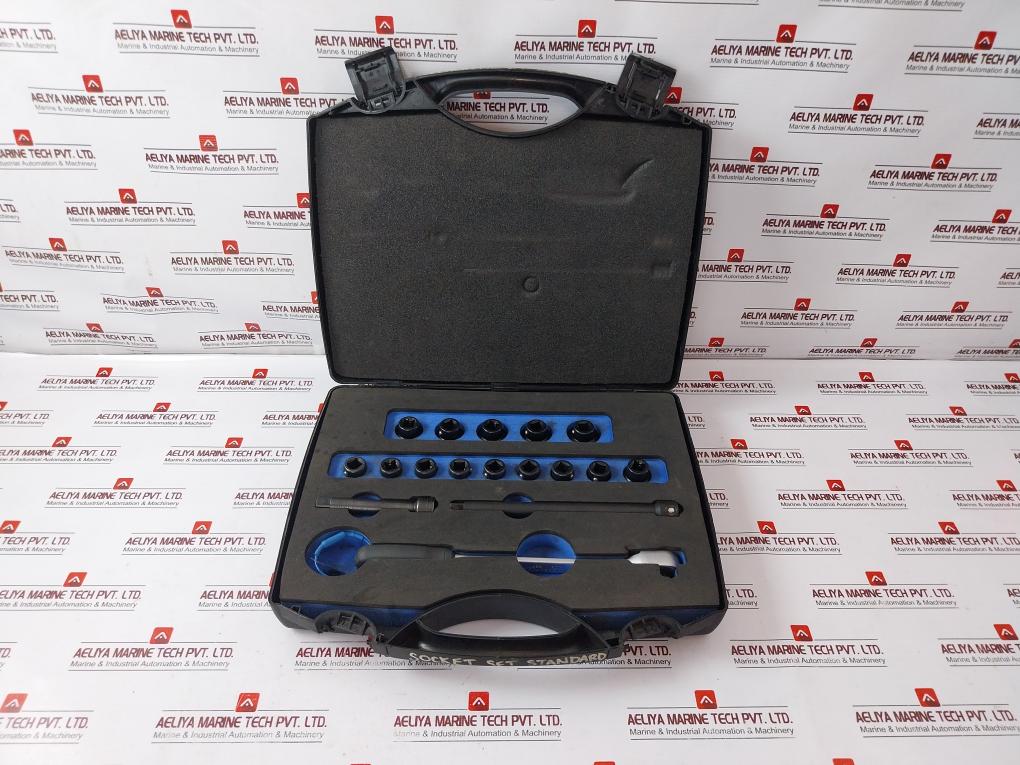 Gedore 1993U-10L Reversible Ratchet Set 250Mm