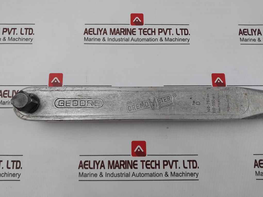 Gedore D Dremometer 140-760Nm 1Nm 0.102 Kpm 2028543