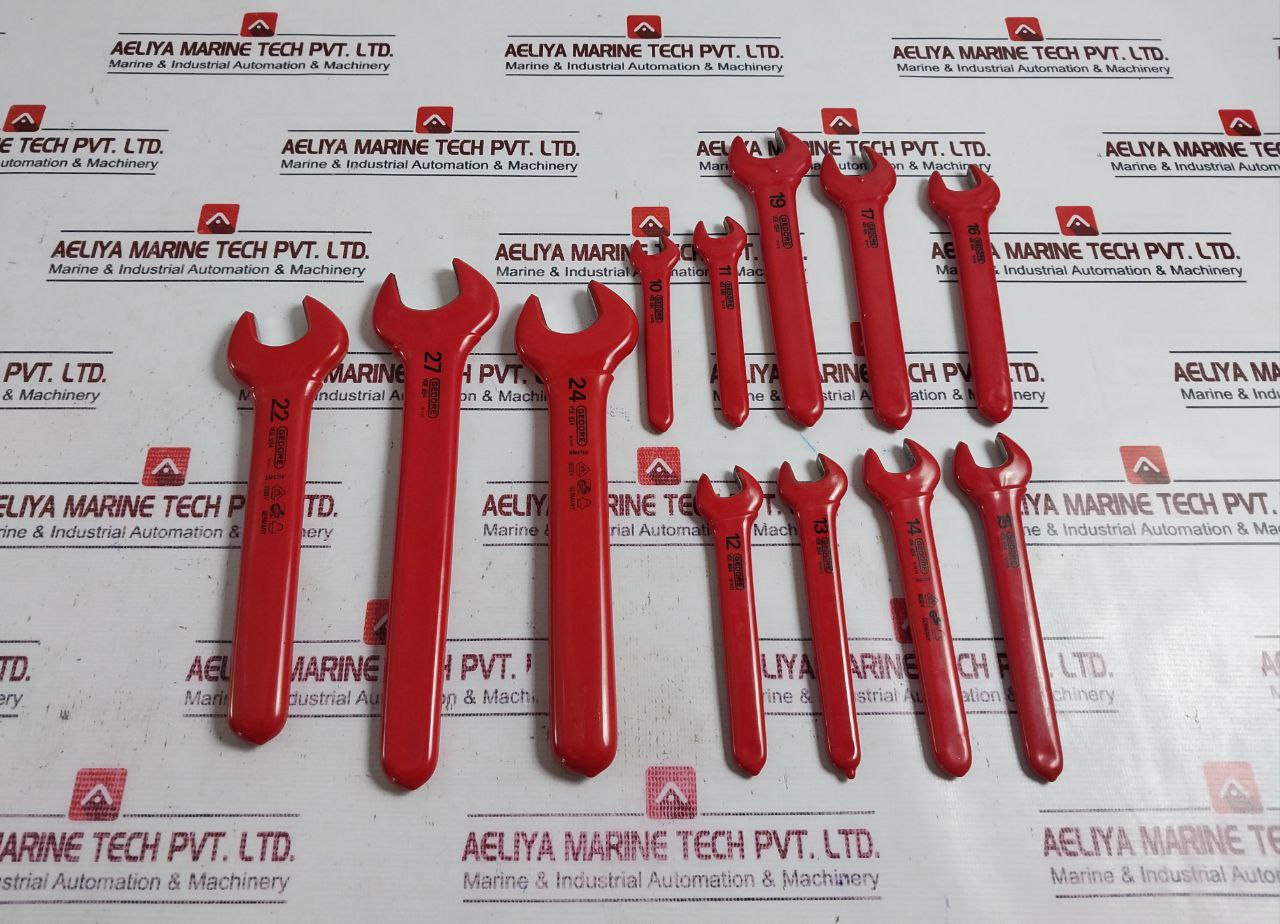 Gedore Vde 894 Single Open Ended Spanner Set