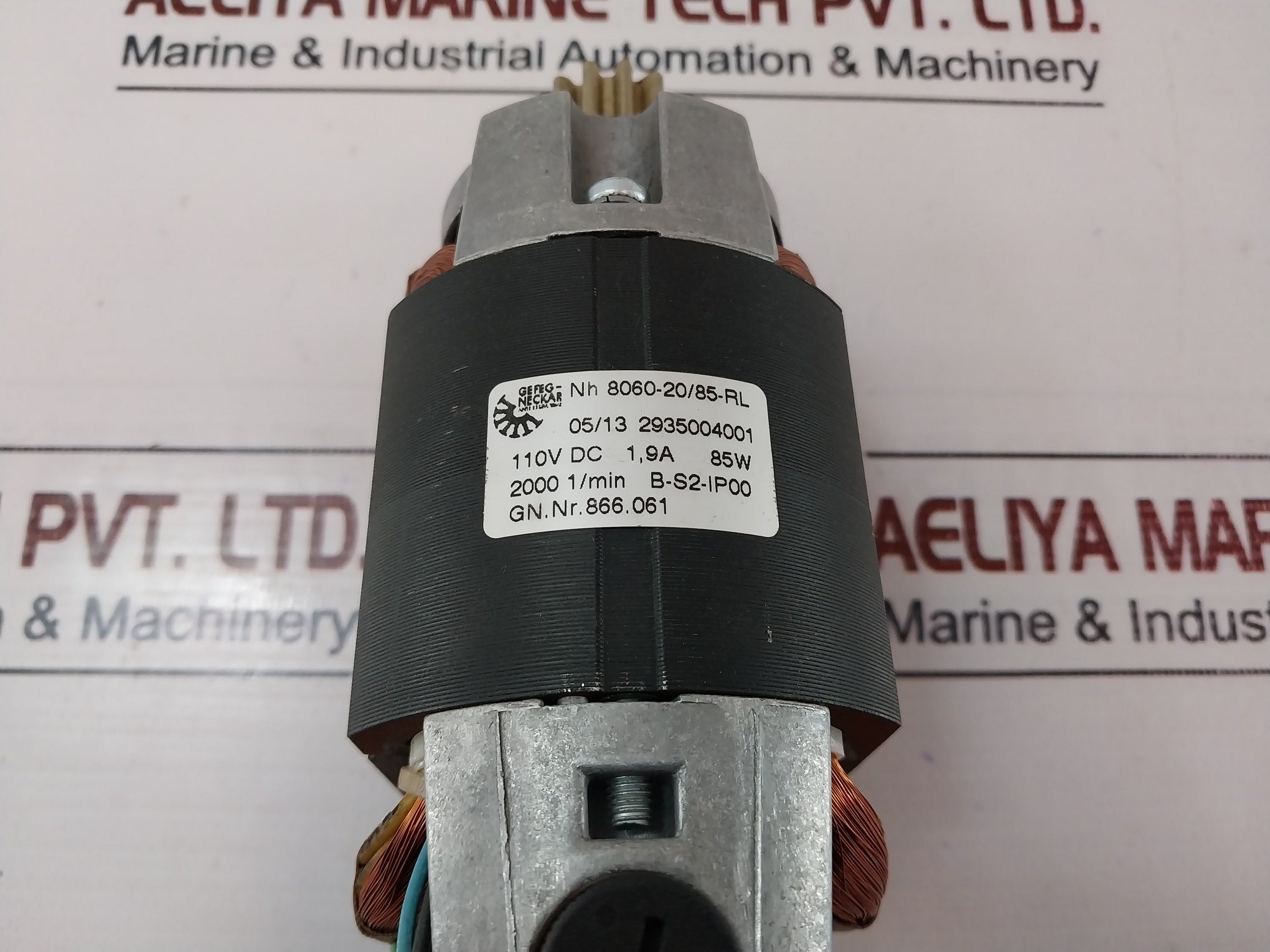 Gefeg-neckar 2935004001 Gear Motor 110V Dc 1,9A 85W