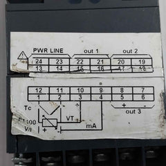 Gefran 600-r-r-0-0-0 Temperature Controller