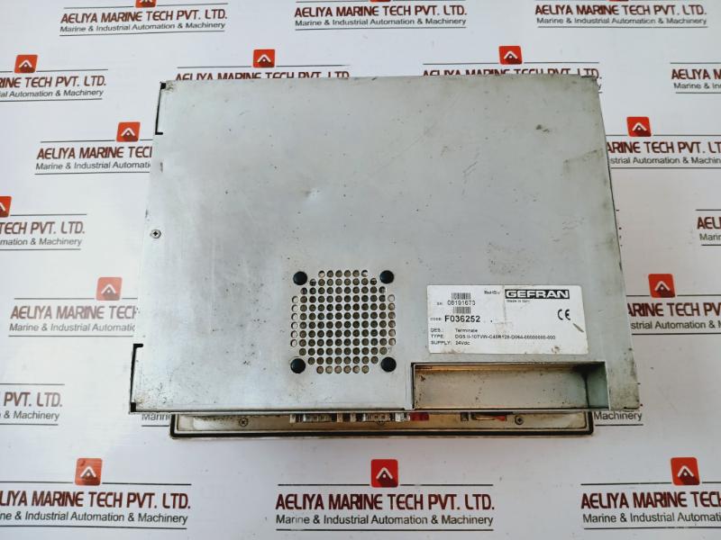 Gefran Digistar Dgs Ii-10Tvw-c40R128 Terminal Control Panel