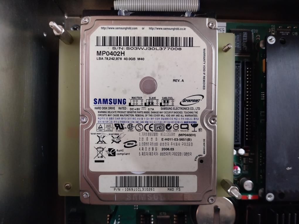 Gefran Digistar Ii Terminal Control Panel F033430 24vdc