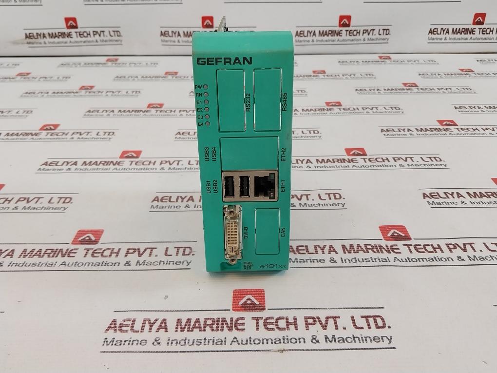 Gefran E49100 F057530 Cpu Module Ecpu400