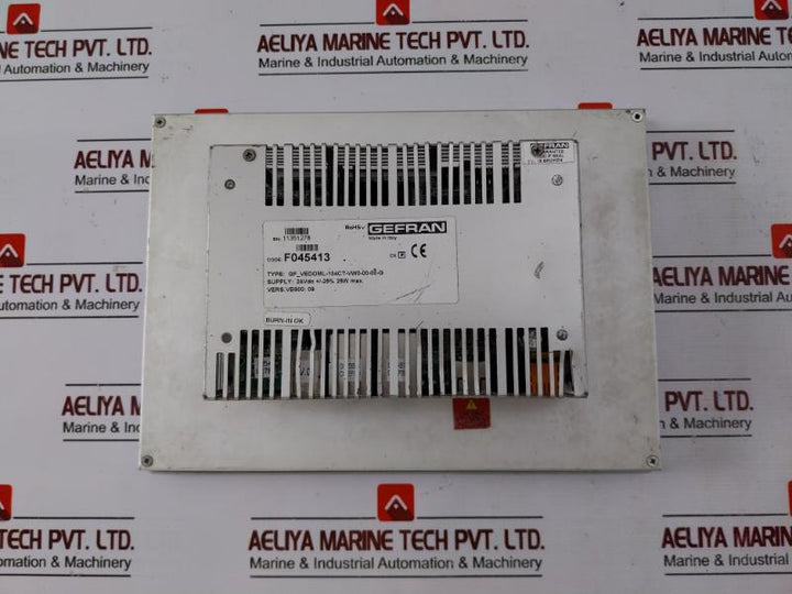 Gefran Gf_vedoml-104ct-vw0-00-00-g Touchscreen Control Panel F045413