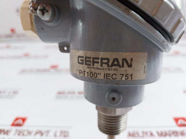 Gefran Temperature Sensor Probe Tr6-d-2-a-h-a-i-j-2 000X000X00100Xa