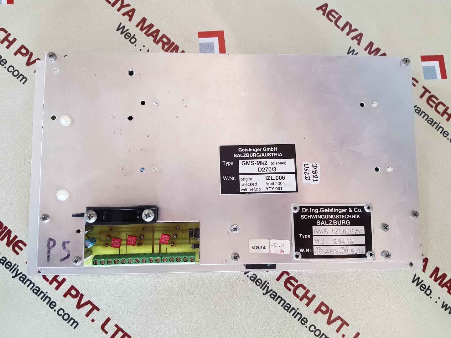 Geislinger Gms-mk2 Display D270/3 Gms Izl006/94