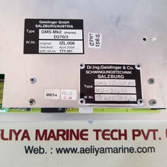 Geislinger Gms-mk2 Display D270/3 Gms Izl006/94