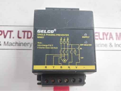 Gelco Single Phasing Preventer Minny