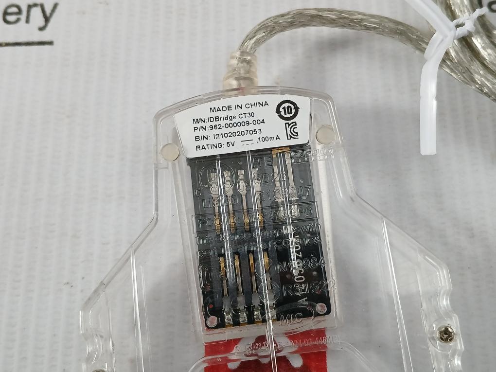 Gemalto-5Vdc-100Ma-Transparent-Usb-Smart-Card-Reader-Idbridge-Ct30-962000009004-208012-7