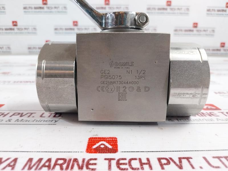 Gemels Ge2 Ball Valve 2 Way, Ge2nnr73044a000, Psi5075