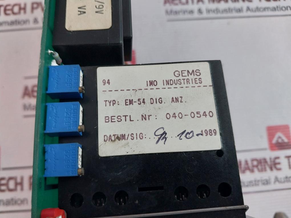 Gems EM54 PLC Module DVM 35