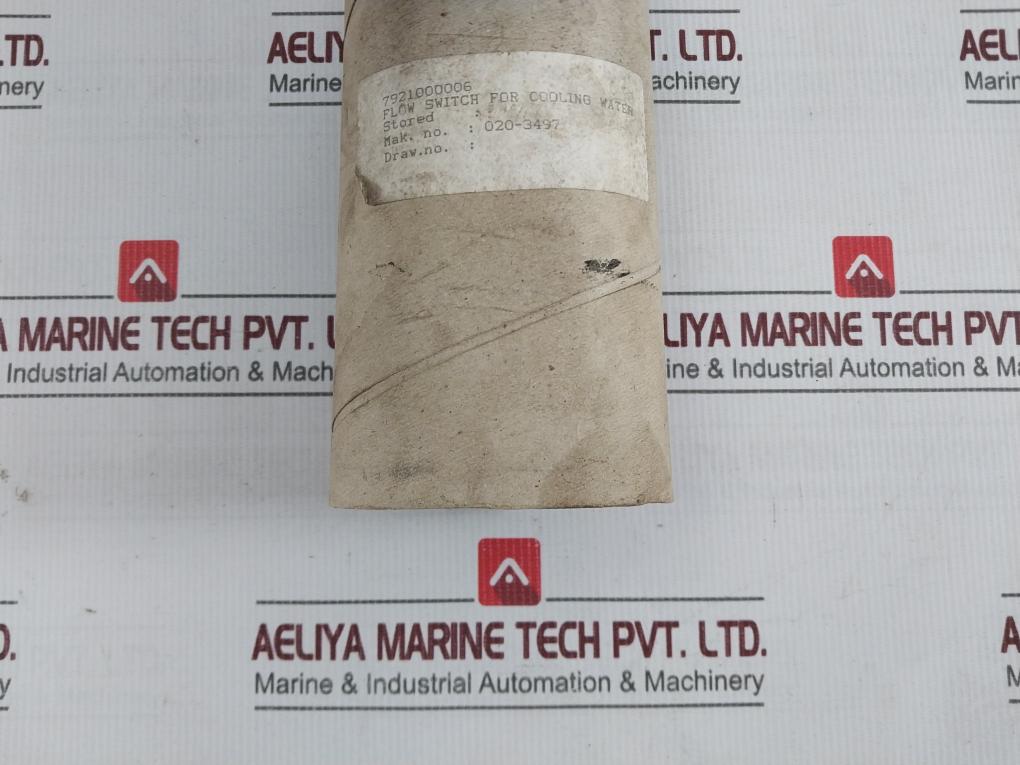 Gems Sensors 020-3497 Paddle Flow Switch For Cooling Water 250Vac/Dc 0.5A 20Va