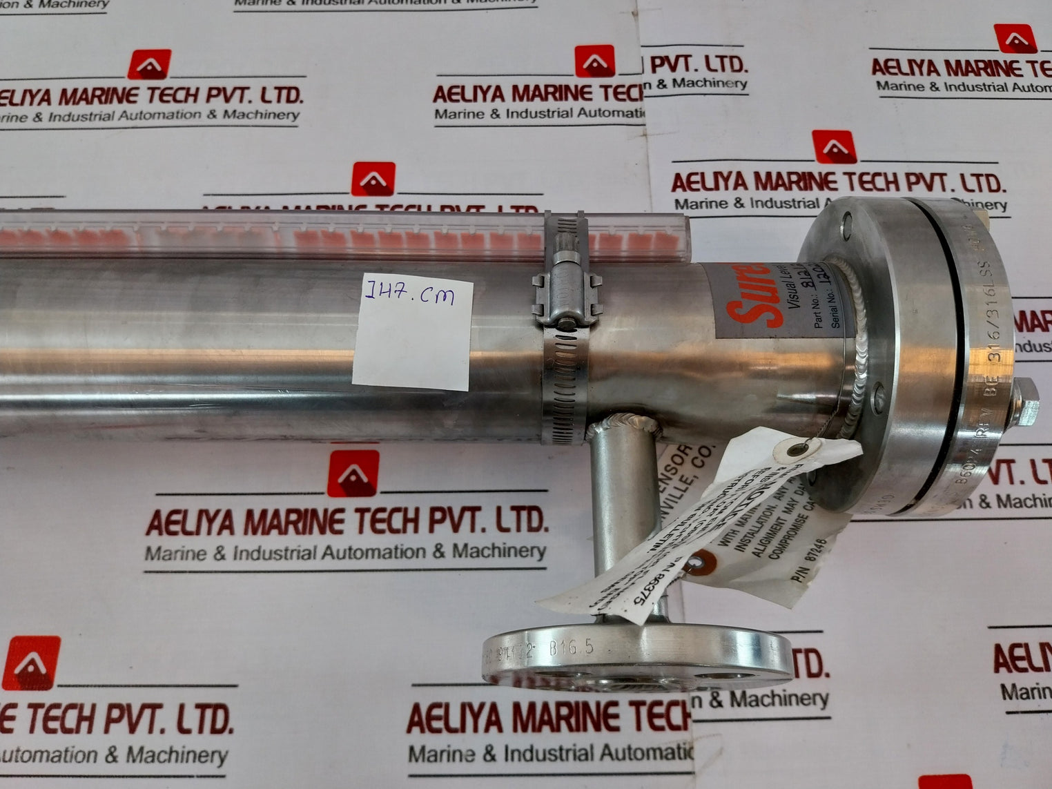 Gems Sensors 86375 Magnetic Liquid Level & Visual Level Indicators 812122