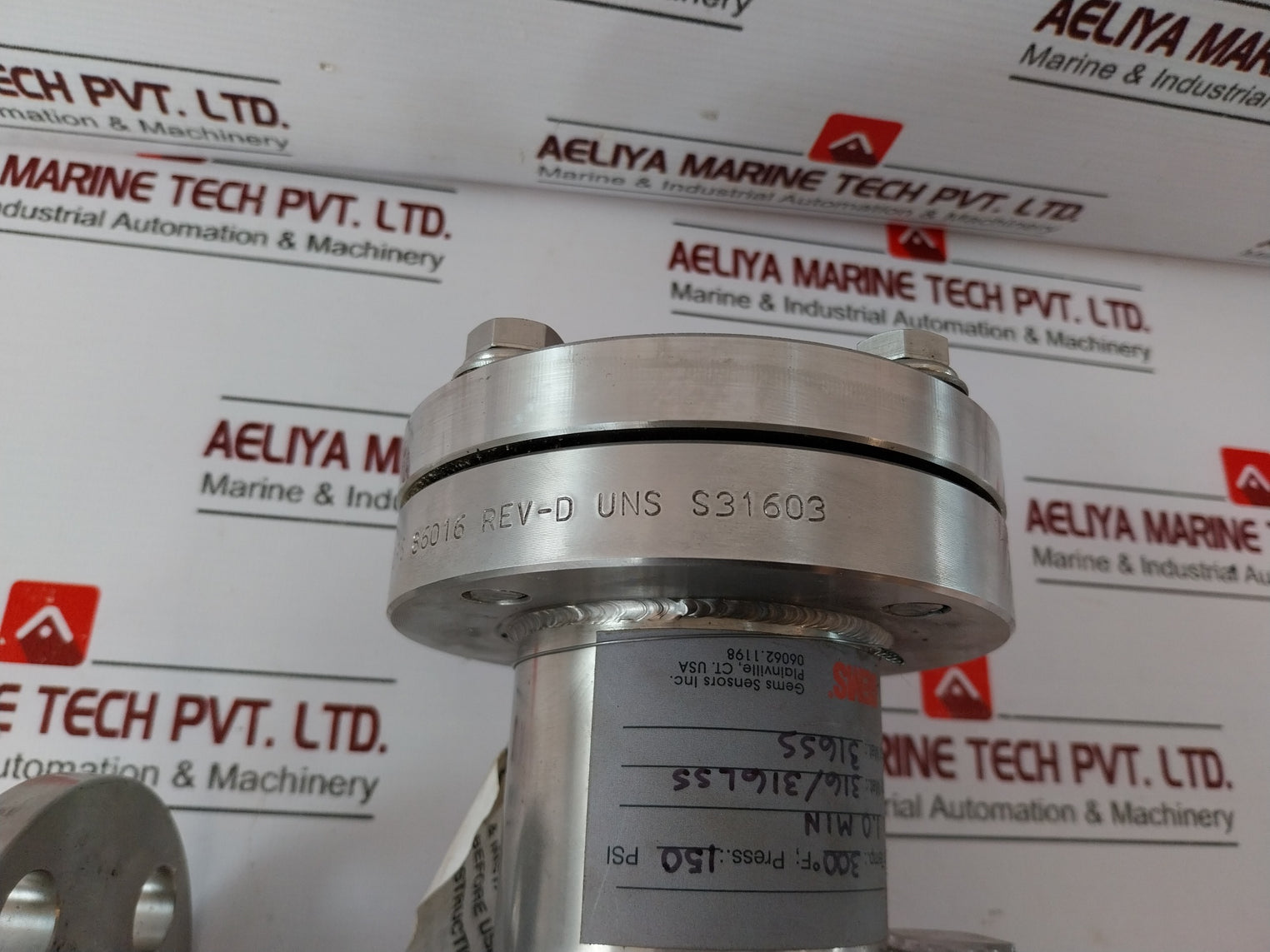 Gems Sensors 86375 Magnetic Liquid Level & Visual Level Indicators 812122