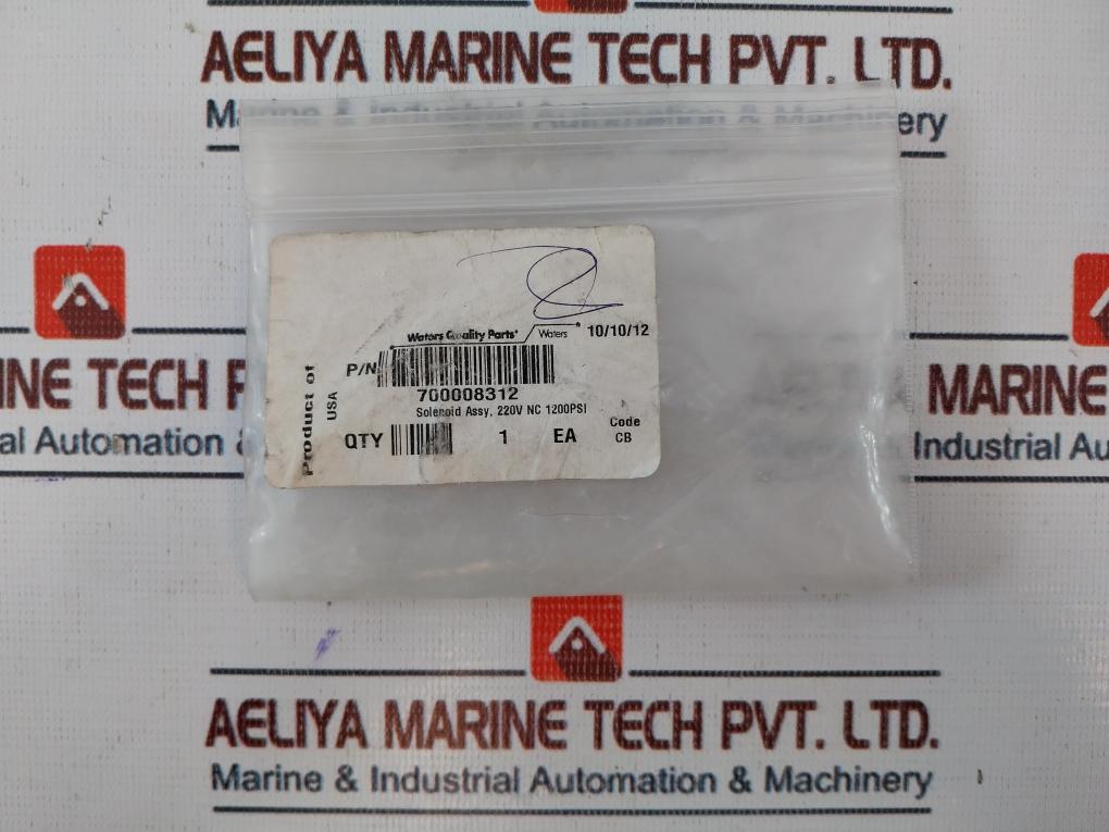 Gems Sensors A2012-s129 Solenoid Valve 220V Nc 1200Psi 240/50/60R 8.7W