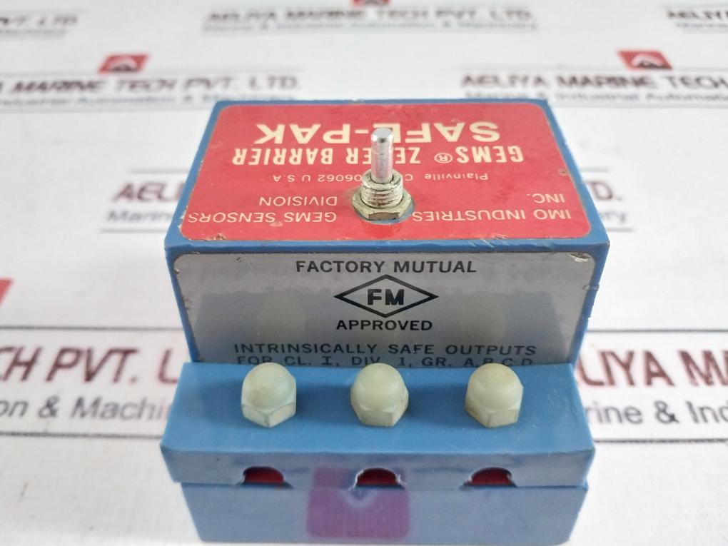 Gems Sensors Division ST 43540 Zener Barrier Safe-Pak