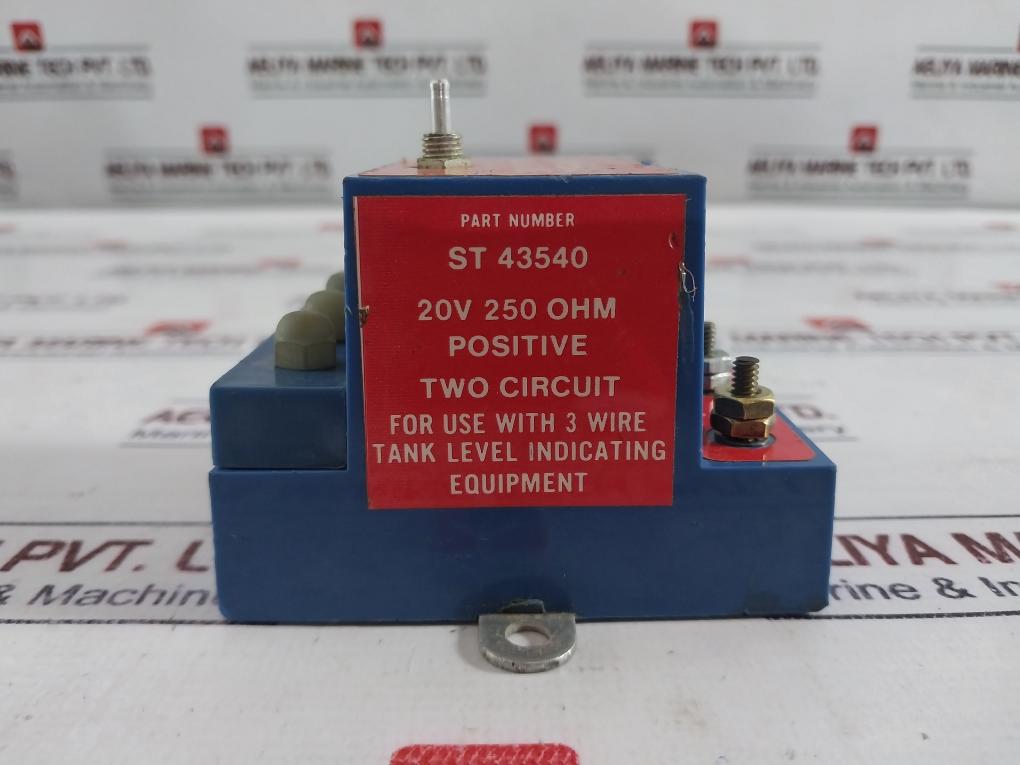 Gems Sensors Division ST 43540 Zener Barrier Safe-Pak