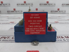 Gems Sensors Division ST 43540 Zener Barrier Safe-Pak