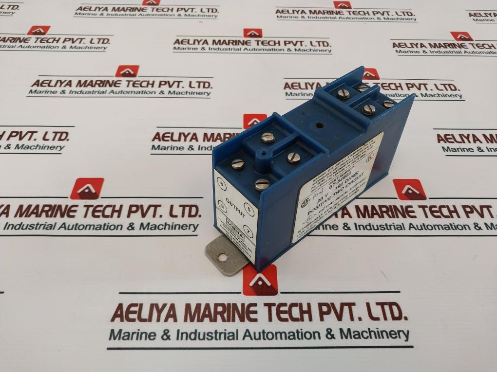 Gems Sensors St-54803 Dual Channel Zener Barrier 20V 180 Ohm