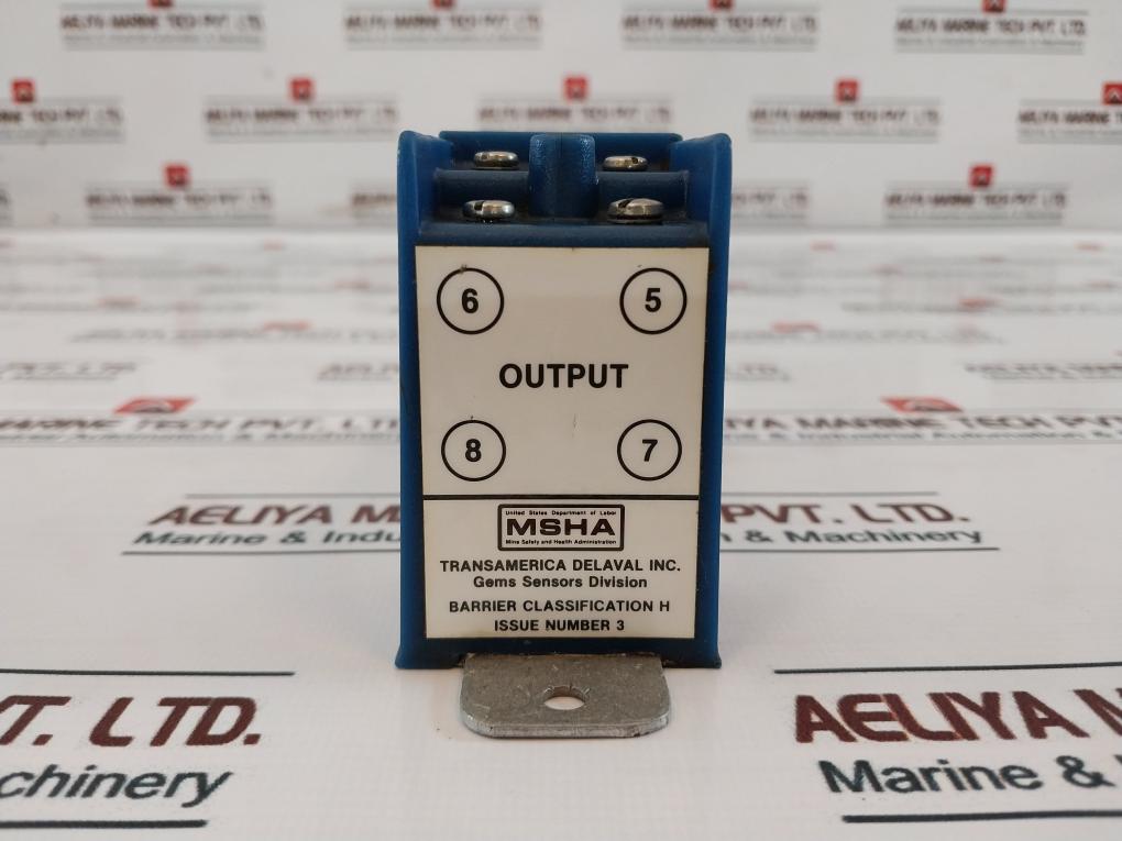 Gems Sensors St-54803 Dual Channel Zener Barrier 20V 180 Ohm