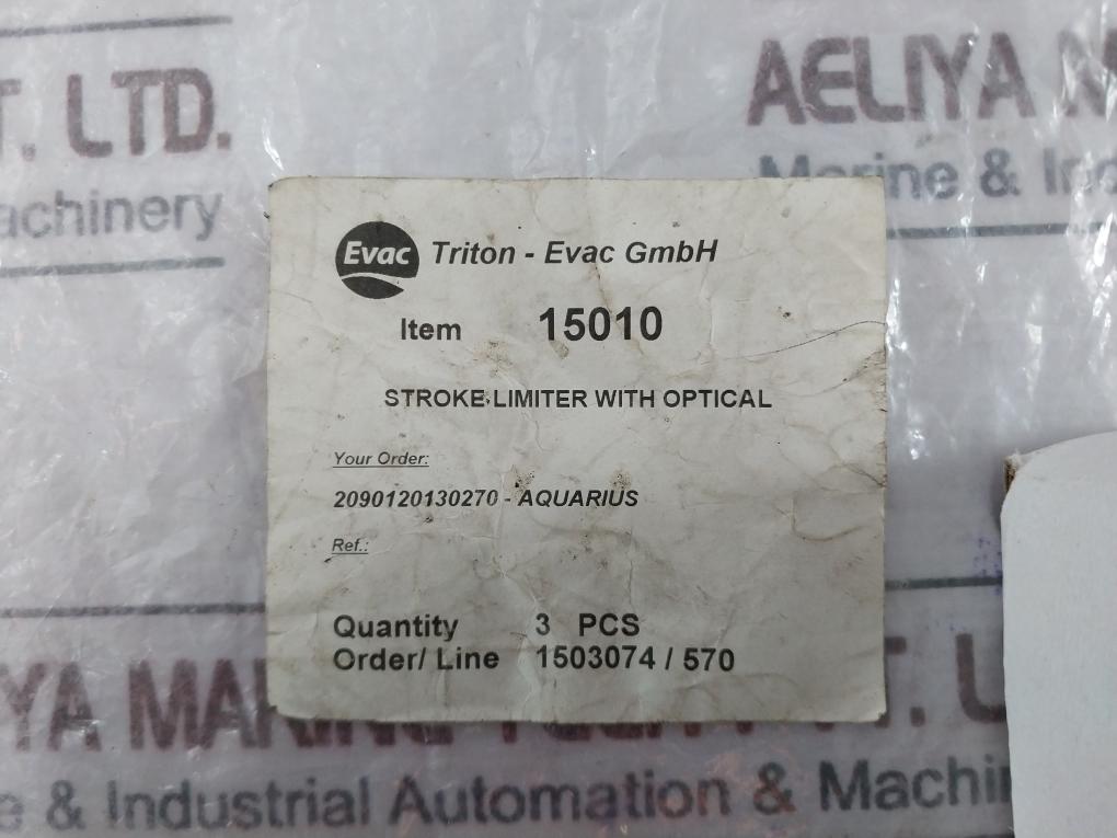 Gemu 1161000z1005 Stroke Limiter With Optical Indicator