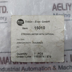 Gemu 1161000Z1005 Stroke Limiter with Optical Indicator