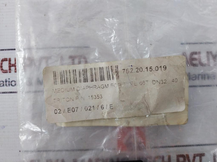 Gemu 15353 Medium Diaphragm For Type 667/Dn 32 Mg 40