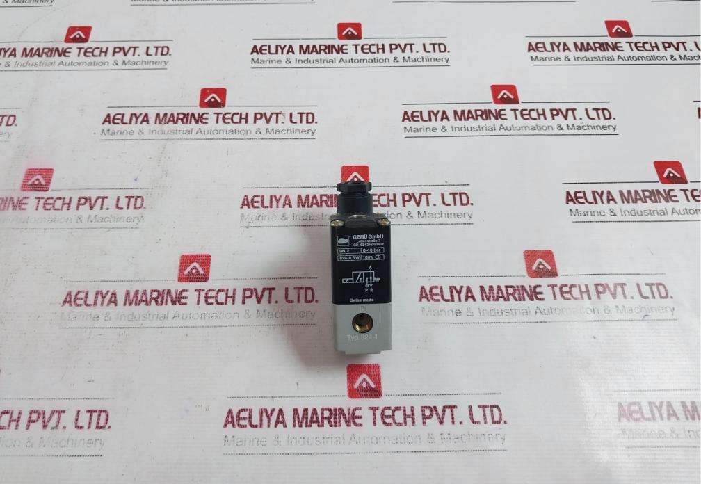 Gemu 324-1 Single Solenoid Valve 0-10 Bar 8Va/6 5W