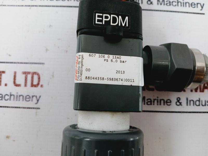 Gemu 607 10E 0 13A0 EPDM PVC Connection Assembly DN 10 PN 10