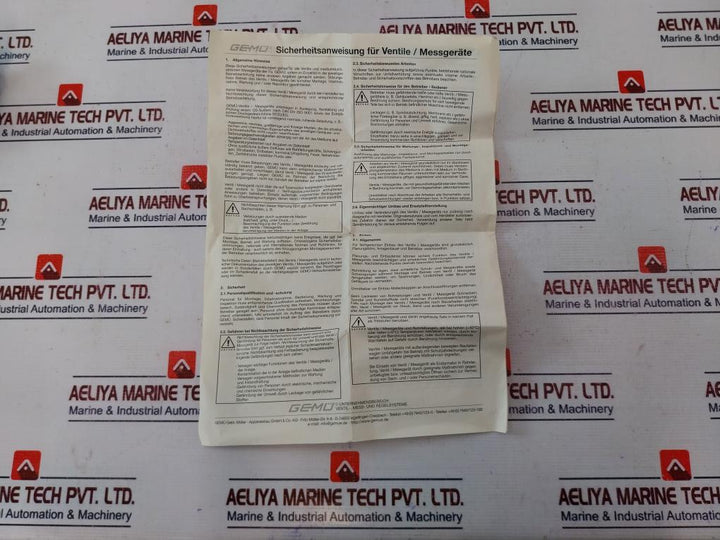 Gemu 607 10E 0 13A0 Plastic Corner Diaphragm Valve