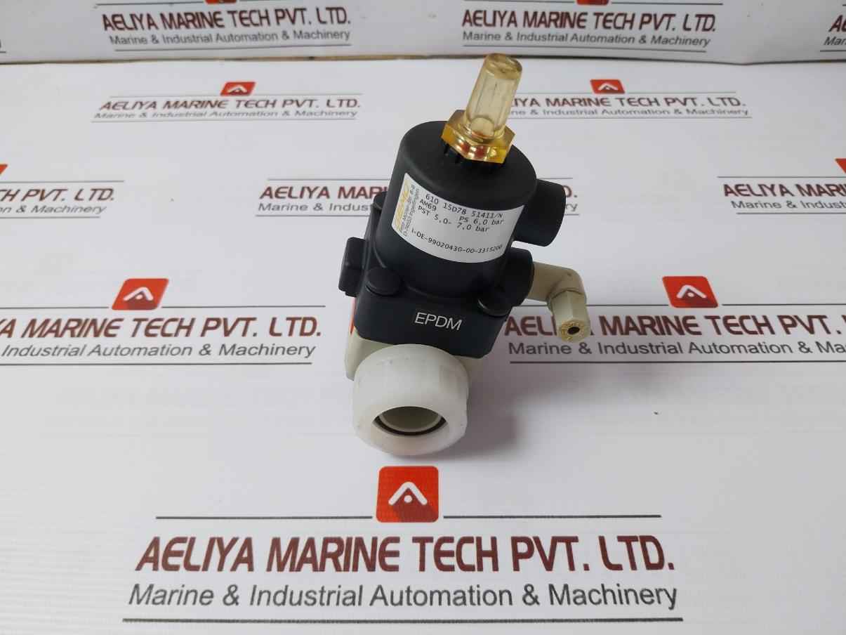 Gemu 610 15D78 51411/N Diaphragm Valve Pst 5.0-7.0 Bar