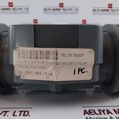 Gemu 667/I Industrial Diaphragm Valve