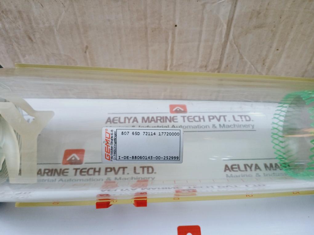 Gemu 807 65d 72114 Flowmeter Pn10 Dn65