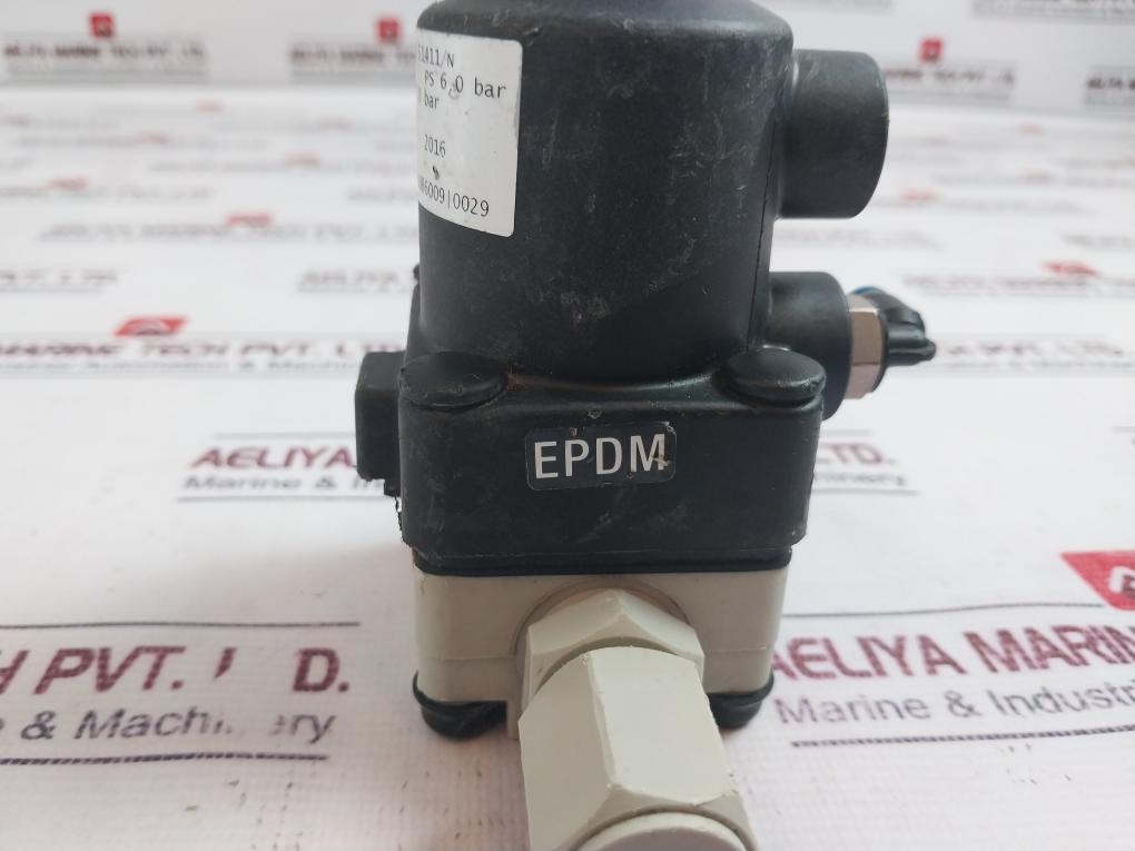 GEMU DN12 PN6 PP Valve EPDM 6.0 BAR 610 12D 1 51411/N