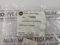 Gemu DN 20 PN 10 Valve Body for Diaphragm