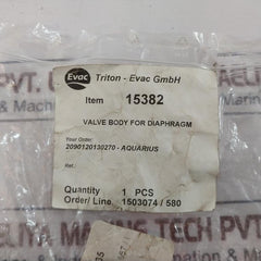 Gemu DN 20 PN 10 Valve Body for Diaphragm