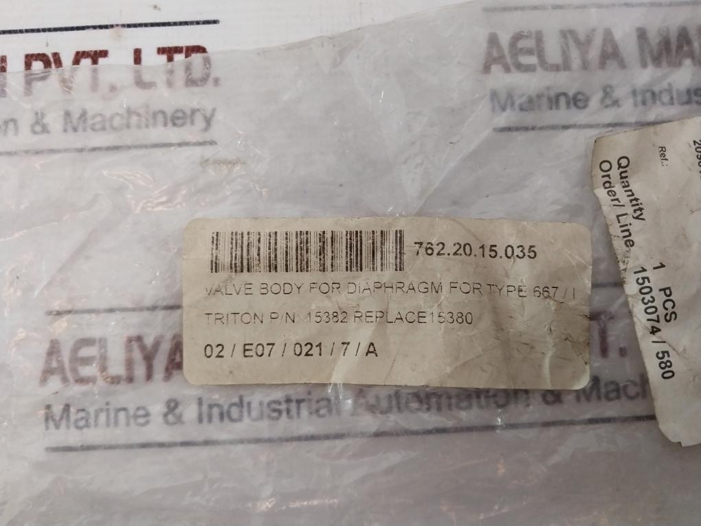 Gemu DN 20 PN 10 Valve Body for Diaphragm